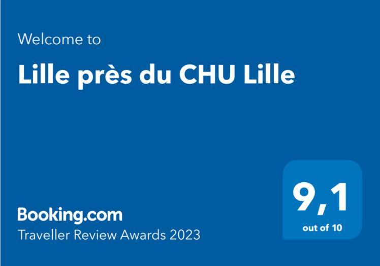 Lille Pres Du Chu Lille Apartment Bagian luar foto